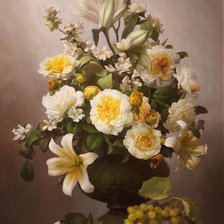 Схема вышивки «букет»