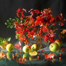 Схема вышивки «Осенний натюрморт»