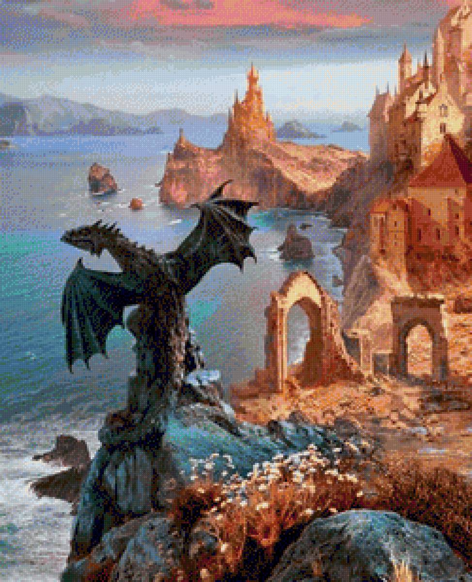 дракон - дракон фентези - предпросмотр