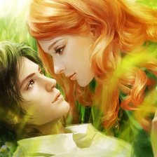 Схема вышивки «Любовь»