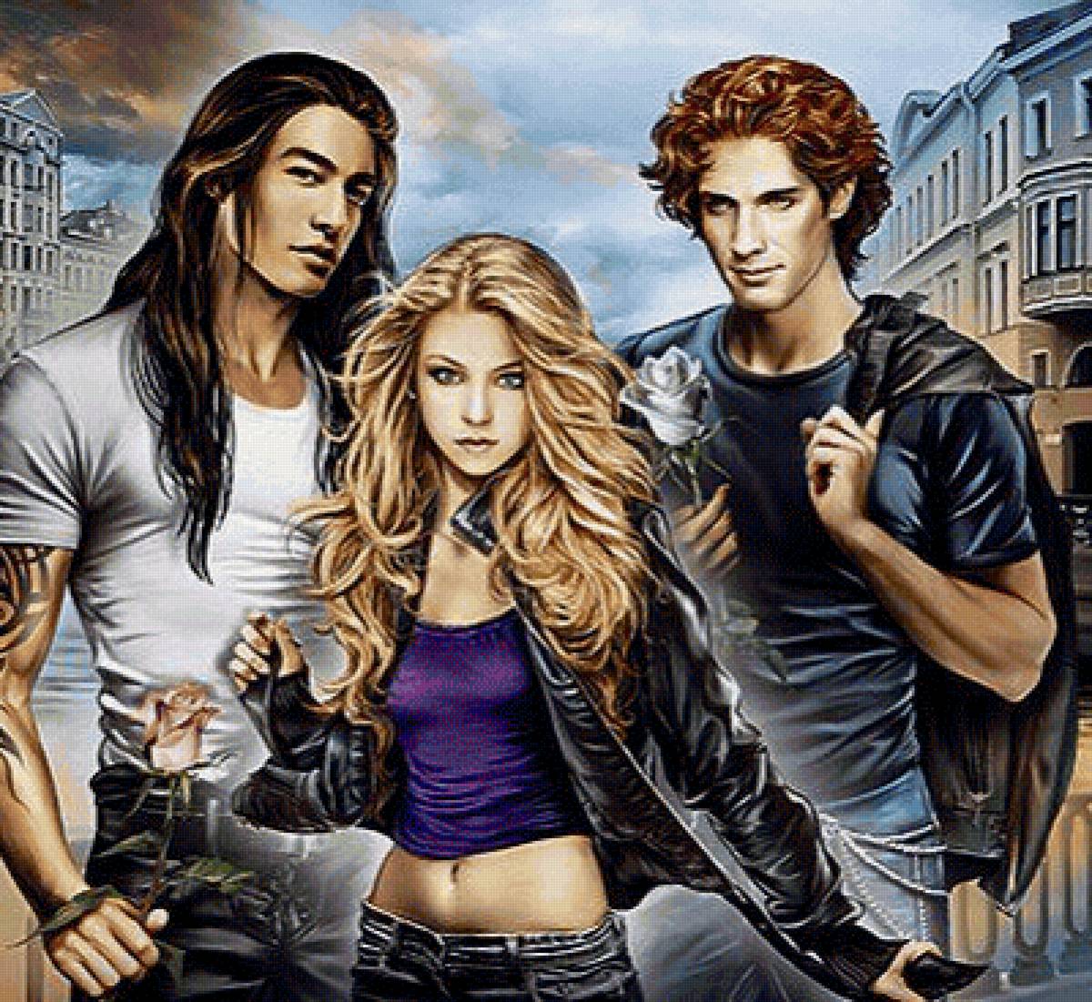 Книга - сказка, фэнтези, иллюстрация - предпросмотр