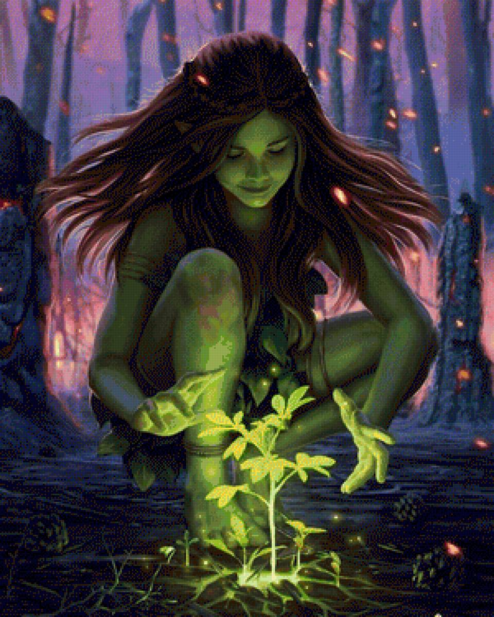 в гармонии - девушка - предпросмотр