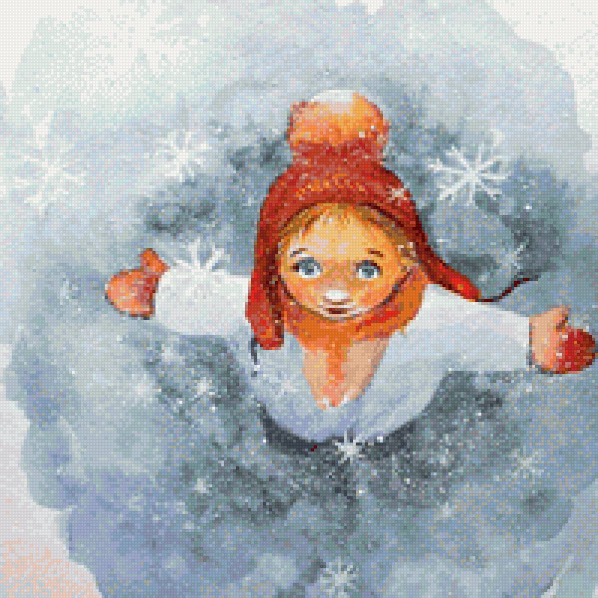 Рождество - рождество, снежинки - предпросмотр