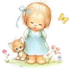 Схема вышивки «Деточка»