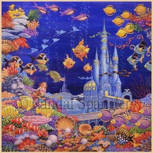 Схема вышивки «подводный мир»