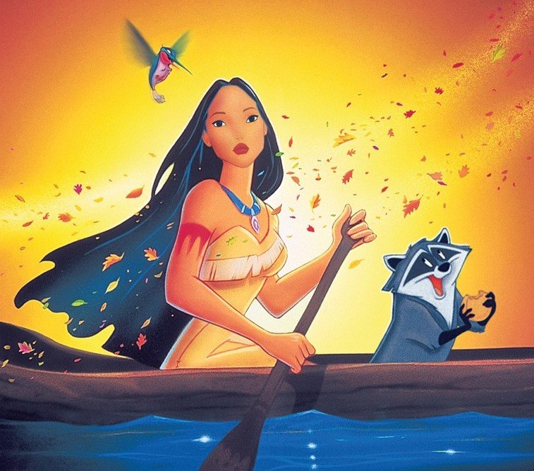 Покахонтас - мульт, мультфильм - оригинал