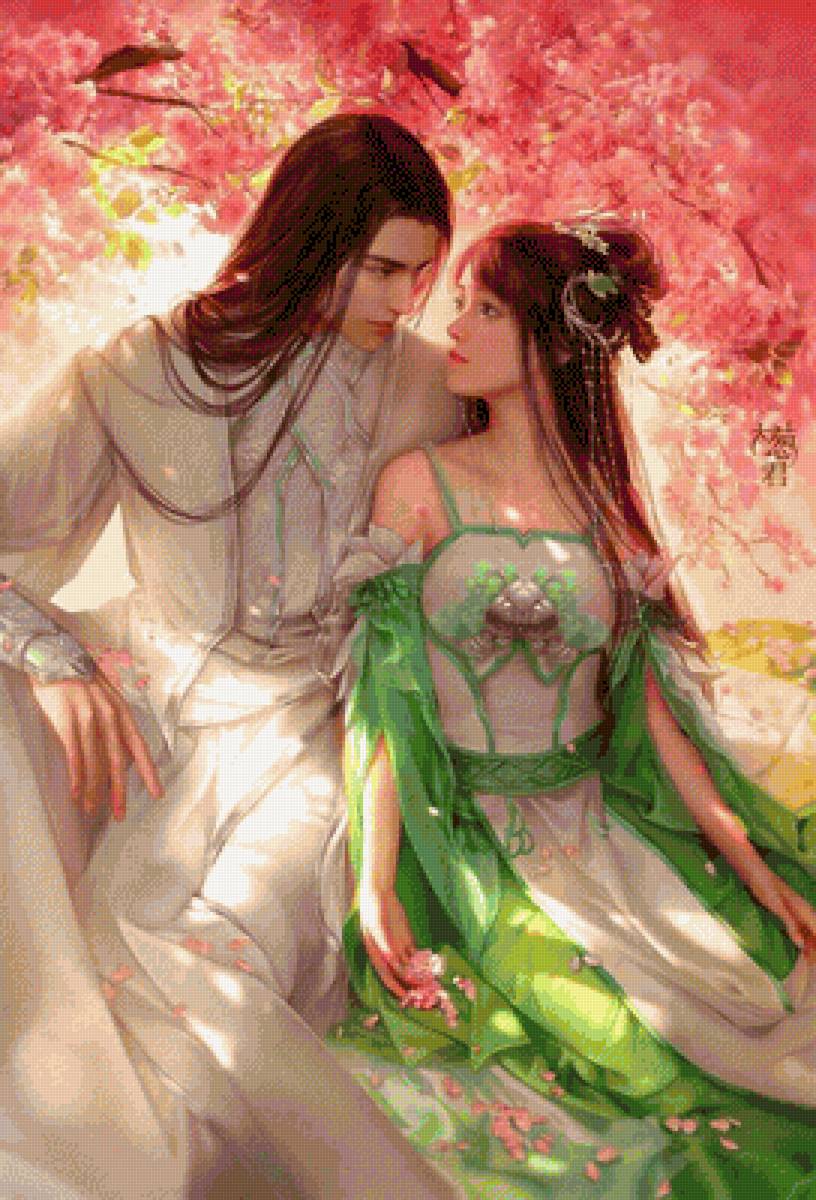 вместе навсегда - девушка юноша любовь весна - предпросмотр