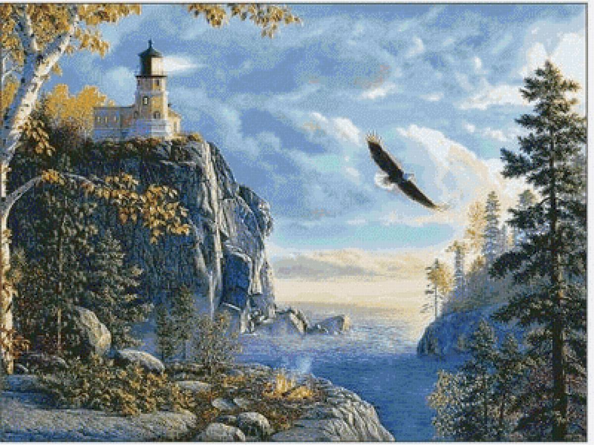 полет орла - орел полет горыморе замок - предпросмотр