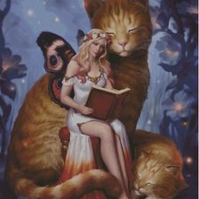 Схема вышивки «сказка на ночь»