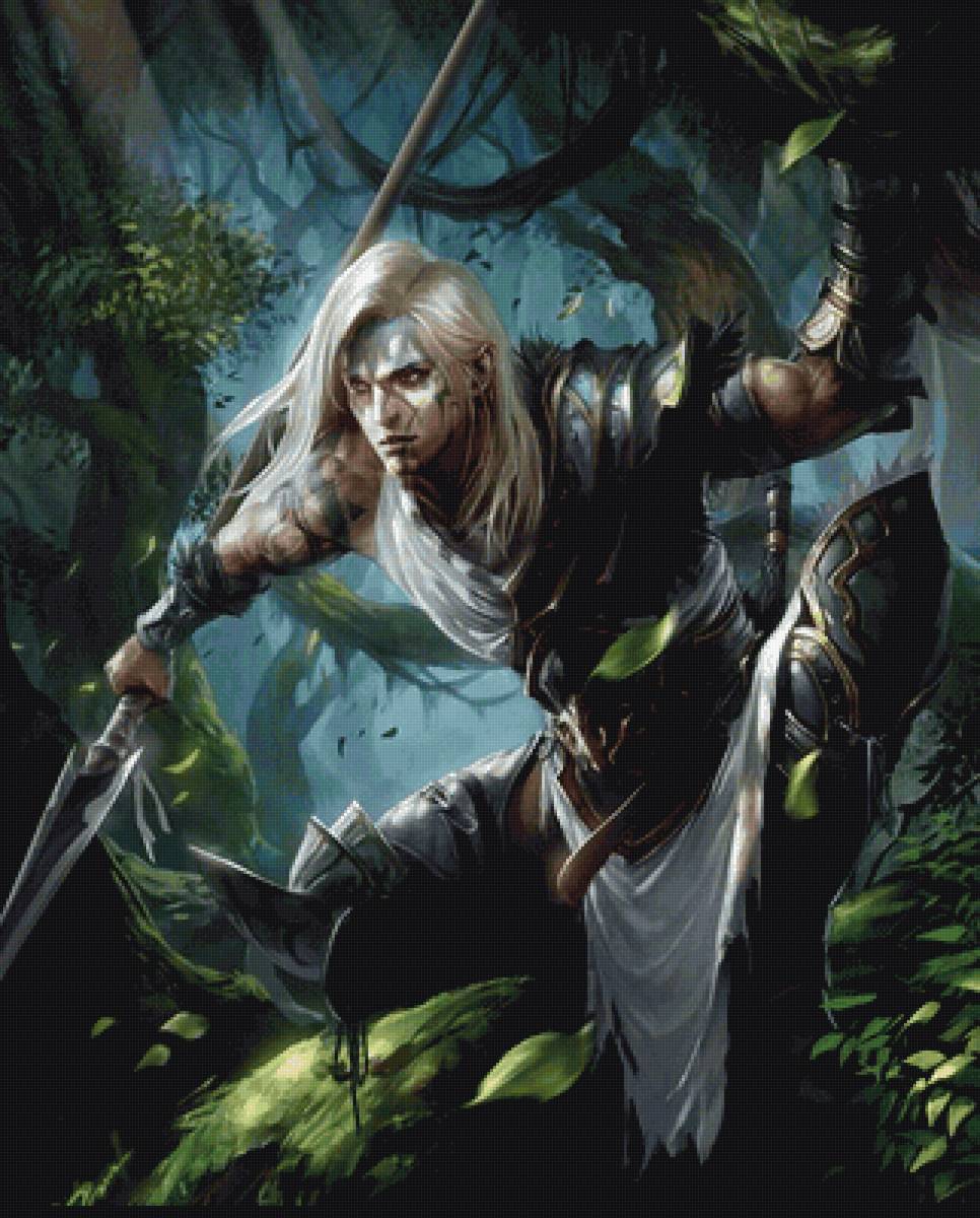 Лесной эльф - эльф, фэнтези, игры, книги, сказка, фольклор - предпросмотр