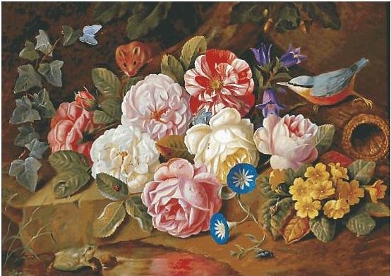 натюрморт - цветы - оригинал