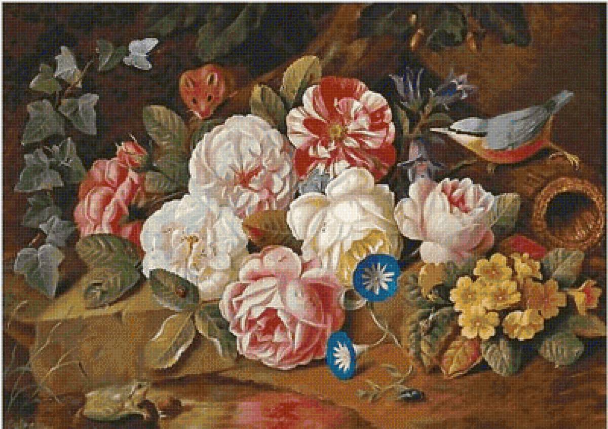 натюрморт - цветы - предпросмотр