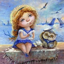 Схема вышивки «Деточка»