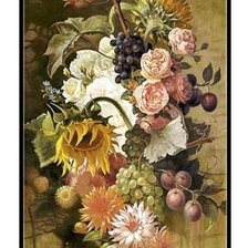 Схема вышивки «букет»