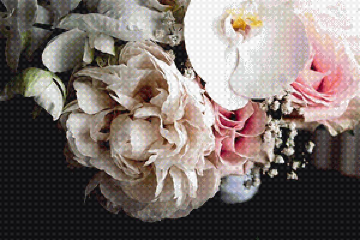 Нежные цветы - нежность, свадьба, цветы, розовый - предпросмотр