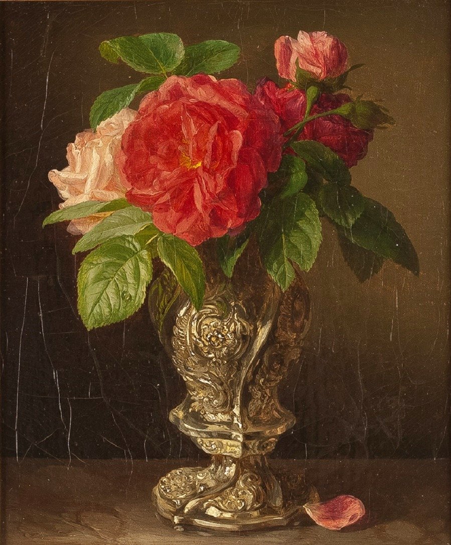 розы - картина - оригинал