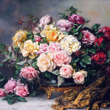 Схема вышивки «букет»