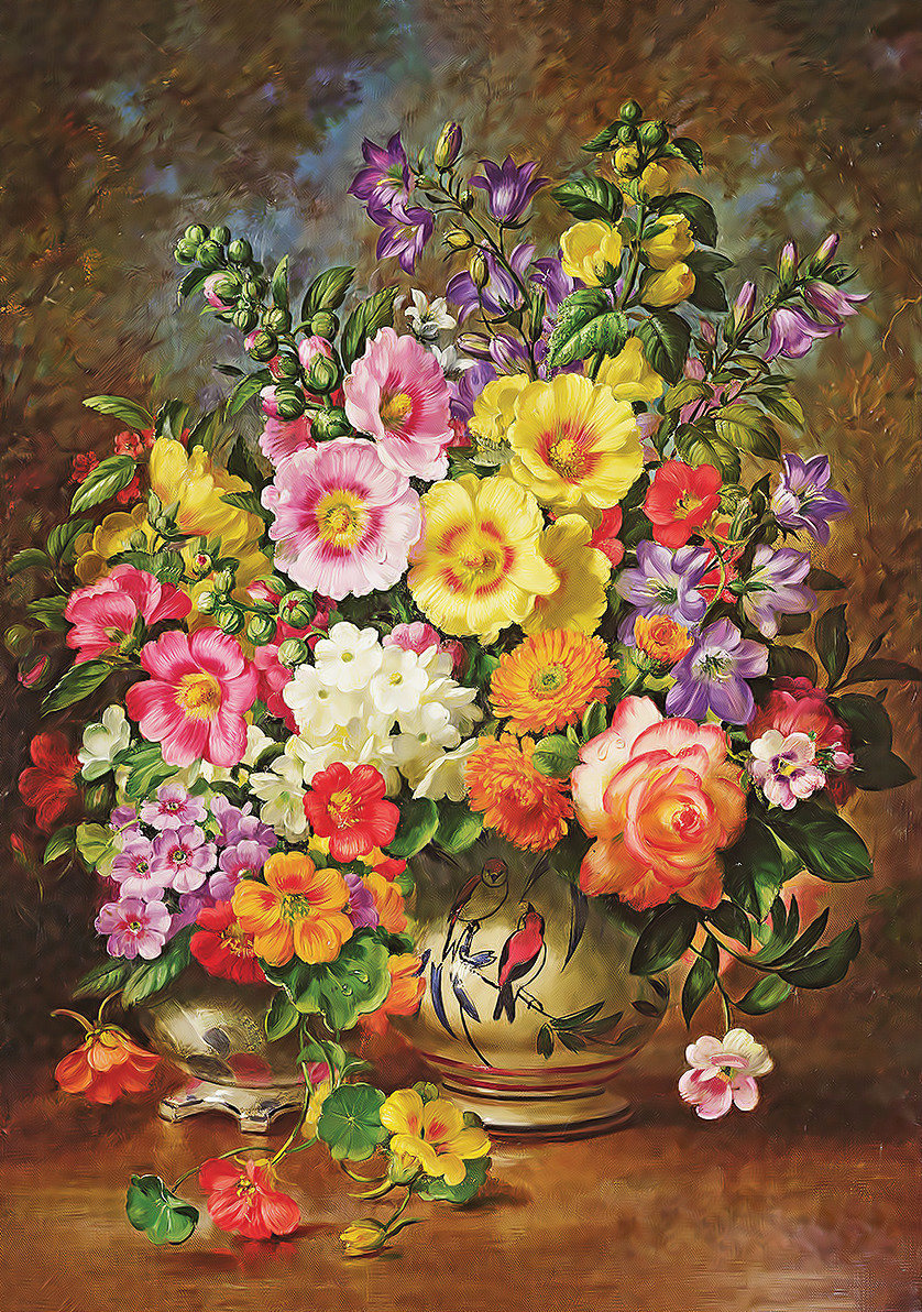 Натюрморт - букет, цветы в вазе, цветы - оригинал