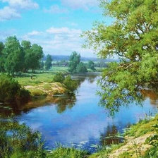 Схема вышивки «Природа»