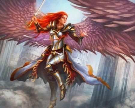 Девушка - иллюстрация, фэнтези, сказка - оригинал