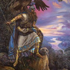 Схема вышивки «Перун»