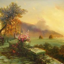 Оригинал схемы вышивки «Морской пейзаж» (№2214673)