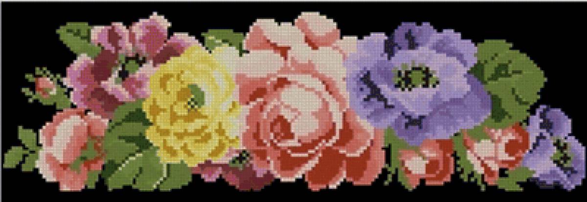 СТАРИННЫЕ СХЕМЫ-ЦВЕТЫ 2 - предпросмотр