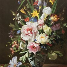 Схема вышивки «букет»