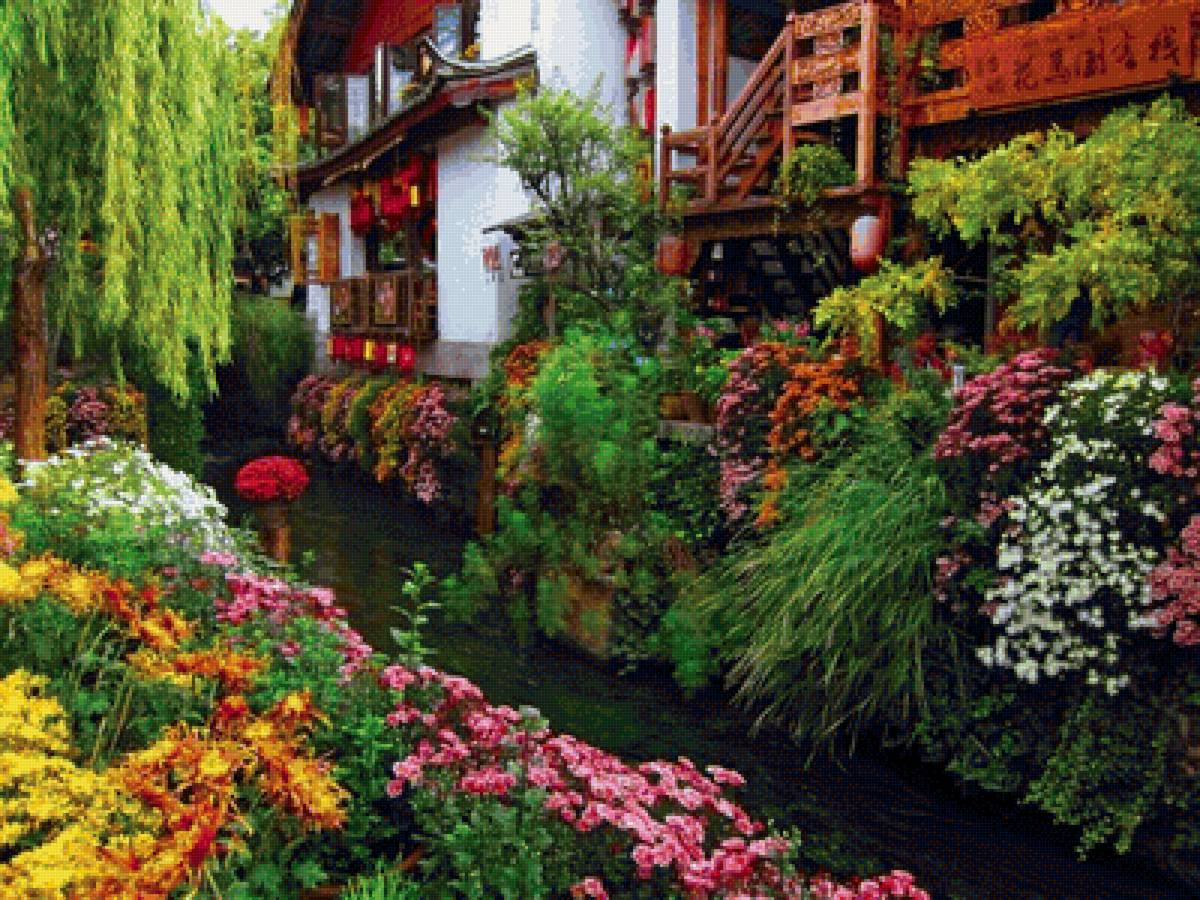 Домик - дом, природа, пейзаж - предпросмотр