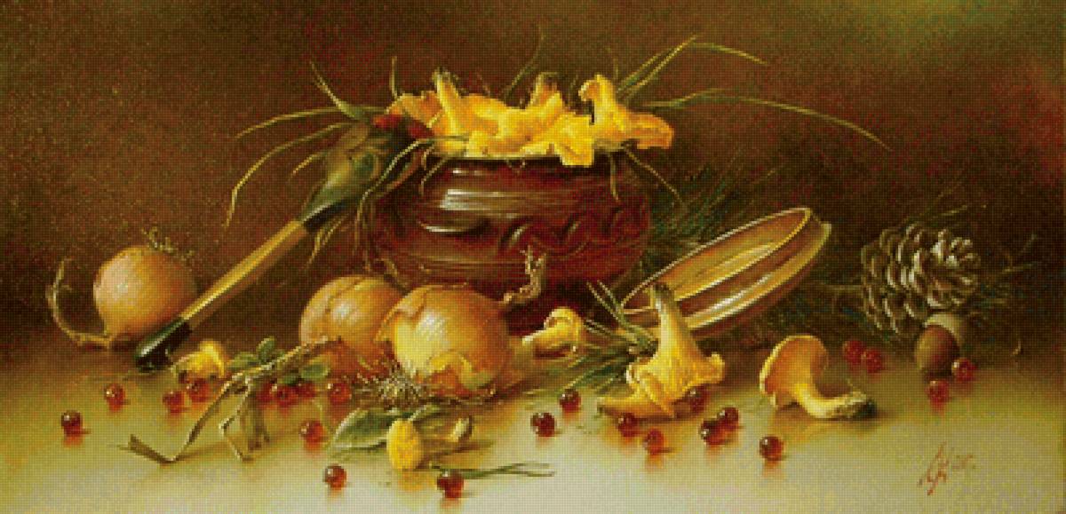 лисички - картина - предпросмотр