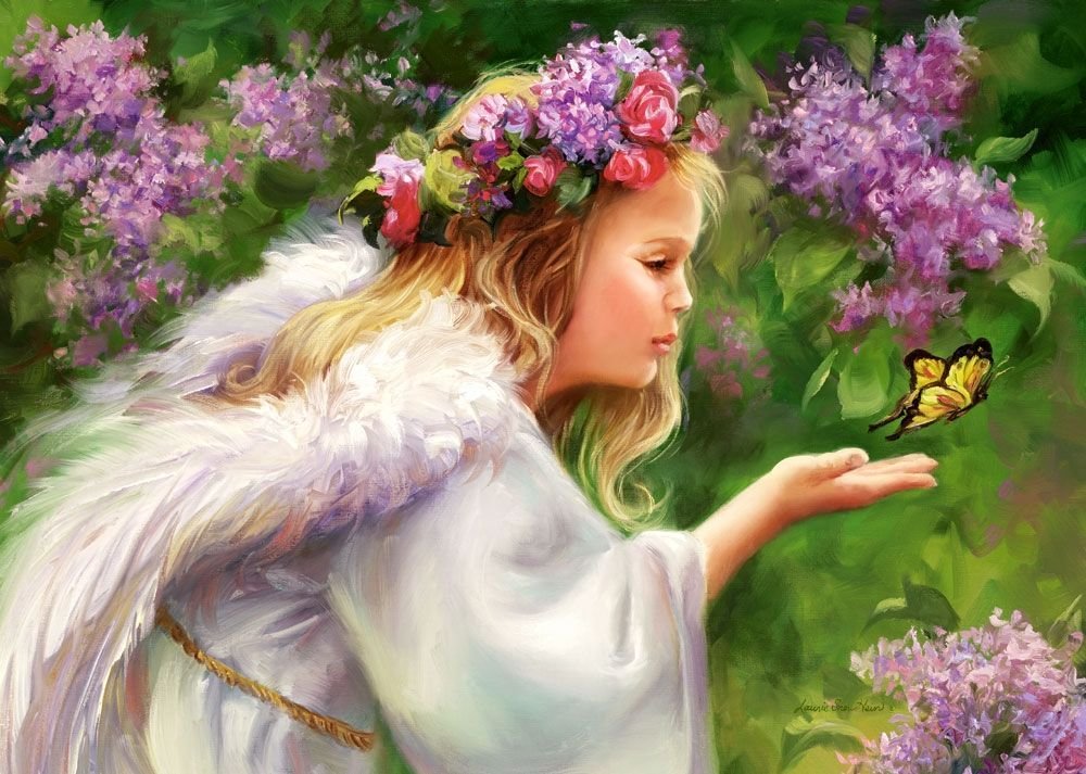 Ангел - сирень - оригинал