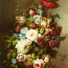 Схема вышивки «букет»