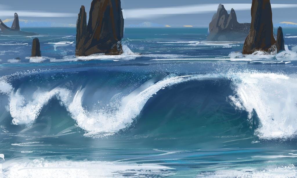 волна - волна, море - оригинал