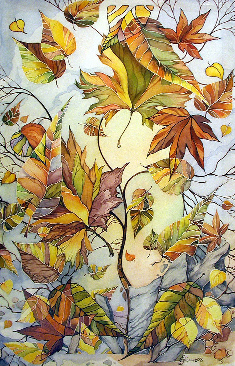 Листопад - листья, осень - оригинал