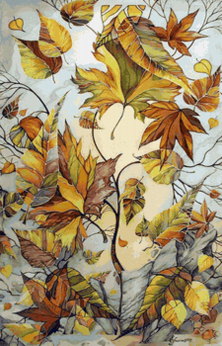 Листопад - осень, листья - предпросмотр
