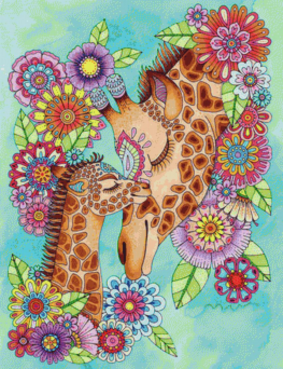 №2216274 - жирафы - предпросмотр