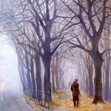 Схема вышивки «Назавтра обещали снег»