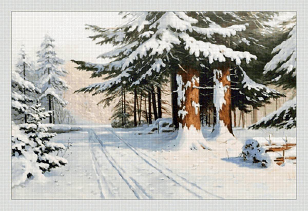 №2216952 - пейзаж, зима - предпросмотр