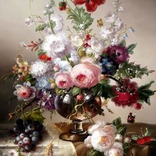 Схема вышивки «flori»