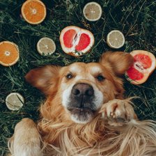 Пес и апельсины