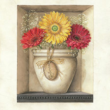 Схема вышивки «Цветы»