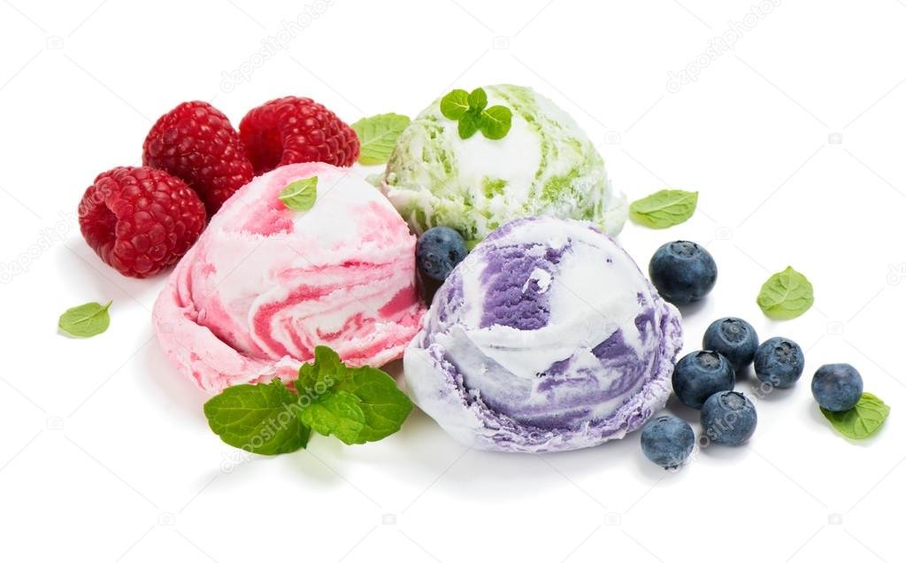 Ягодное мороженое - оригинал