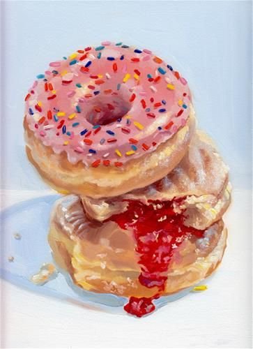 ШИНЕХ КИМ ЮН. ПОНЧИКИ НА ЗАВТРАК - торты, пироженые - оригинал