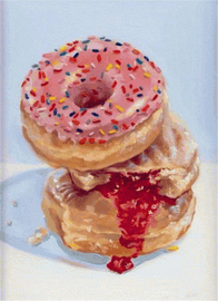 ШИНЕХ КИМ ЮН. ПОНЧИКИ НА ЗАВТРАК - пироженые, торты - предпросмотр