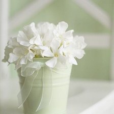 Схема вышивки «Цветы на стуле»