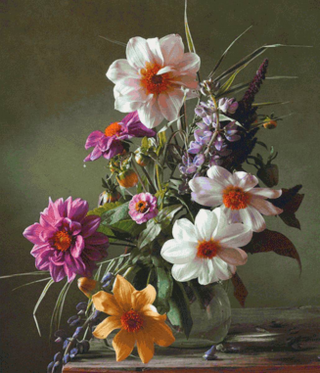 Boque de flores. - flores. - предпросмотр