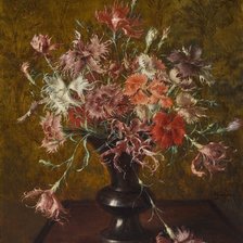 Схема вышивки «букет гвоздики»