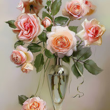 Схема вышивки «Розы»