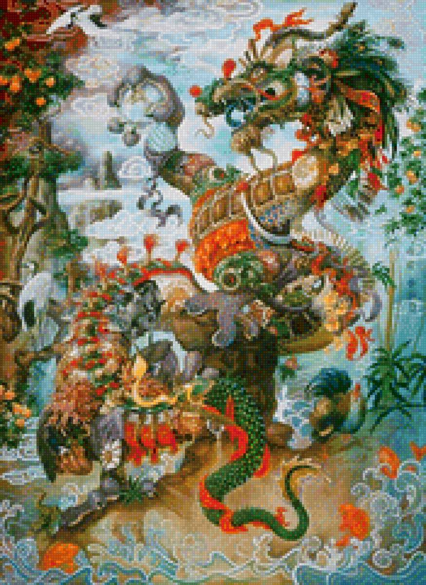 дракон - дракон - предпросмотр