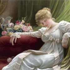 Схема вышивки «dame»